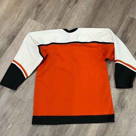 VTG Vintage 80’s Philadelphia Flyers NHL Maska Ultrafil Sz M Embroidered Jersey - Picture 10 of 10